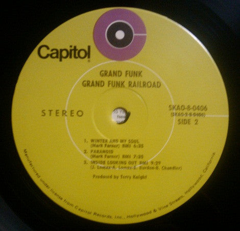 Grand Funk Railroad : Grand Funk (LP,Album,Club Edition)