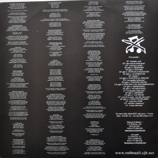 Rot : A Long Cold Stare (LP,Album)