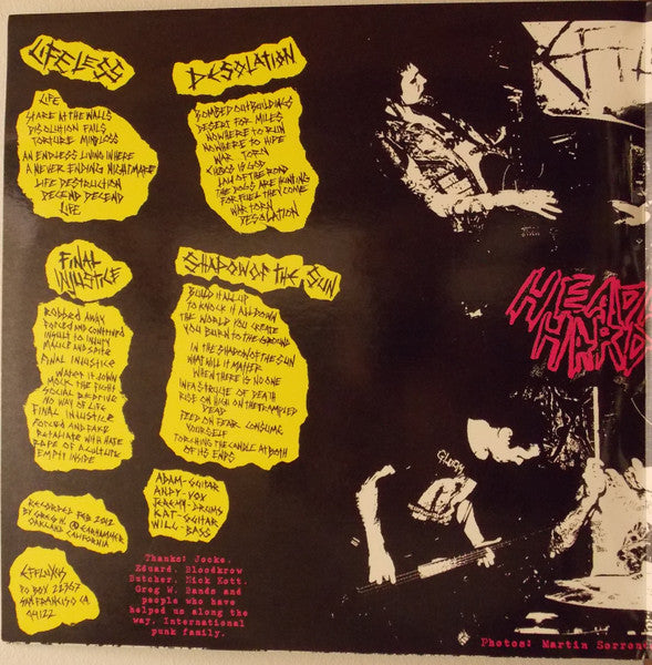 Effluxus : Life Destruktion (12",45 RPM,EP,Remastered)