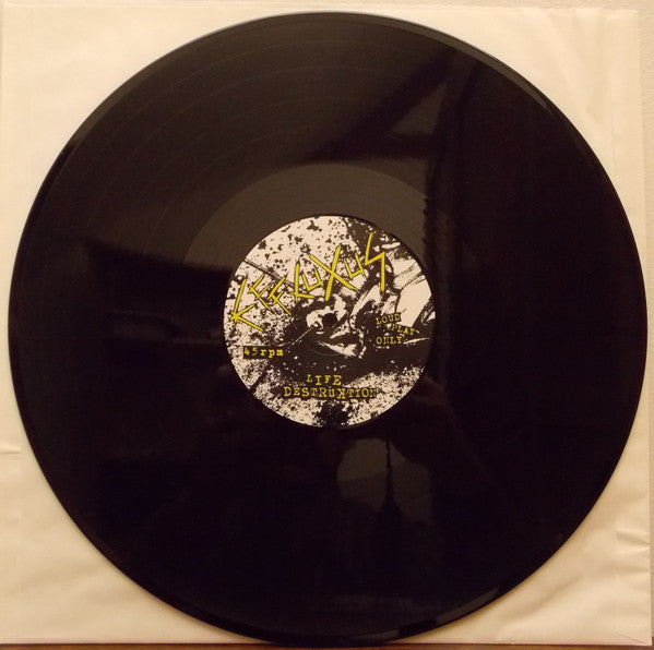Effluxus : Life Destruktion (12",45 RPM,EP,Remastered)