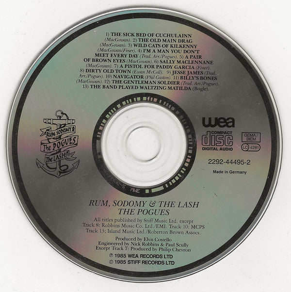 Pogues, The : Rum, Sodomy & The Lash (Album,Reissue)