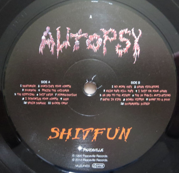 Autopsy (2) : Shitfun (LP,Album,Reissue,Remastered)