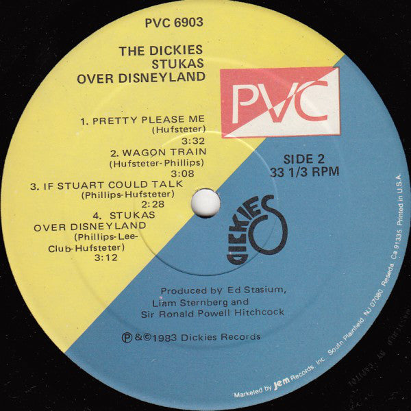 Dickies, The : Stukas Over Disneyland (LP,Album)