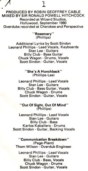 Dickies, The : Stukas Over Disneyland (LP,Album)