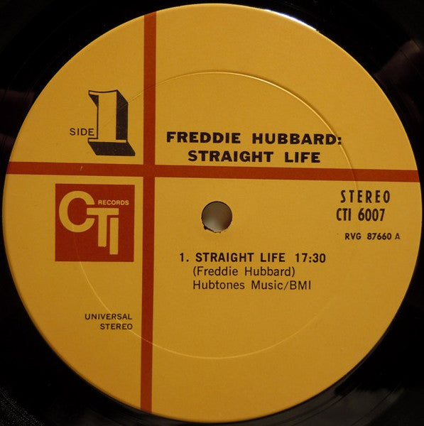 Freddie Hubbard : Straight Life (LP,Album)