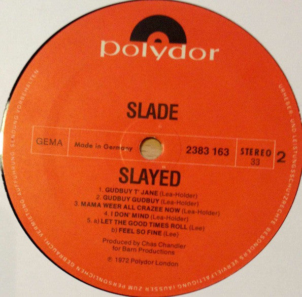 Slade : Slayed? (LP,Album)