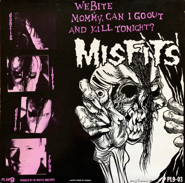 Misfits : Die Die My Darling (12",Repress,45 RPM)