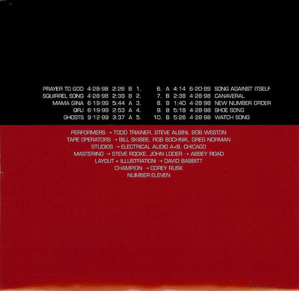 Shellac : 1000 Hurts (Album)