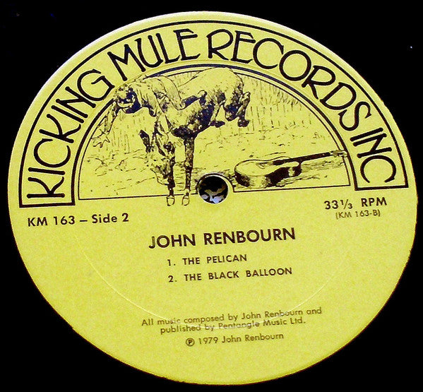 John Renbourn : The Black Balloon (LP,Album)