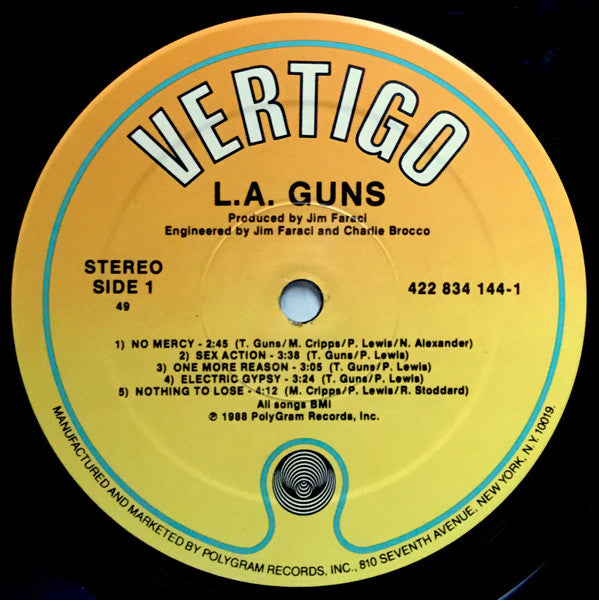 L.A. Guns : L.A. Guns (LP,Album)