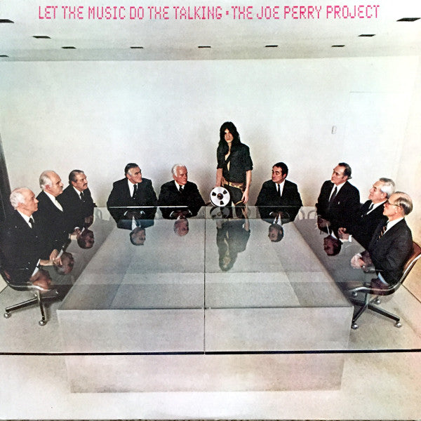 Joe Perry Project, The : Let The Music Do The Talking (LP,Album,Promo)