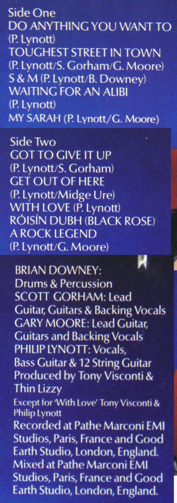 Thin Lizzy : Black Rose (A Rock Legend) (LP,Album)