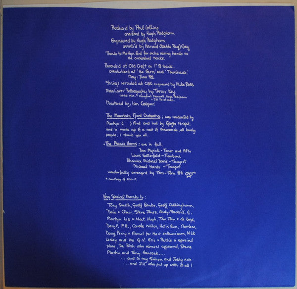 Phil Collins : Hello, I Must Be Going! (LP,Album)