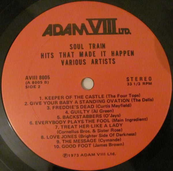 Various : Soul Train Hits That Made It Happen (LP,Compilation)