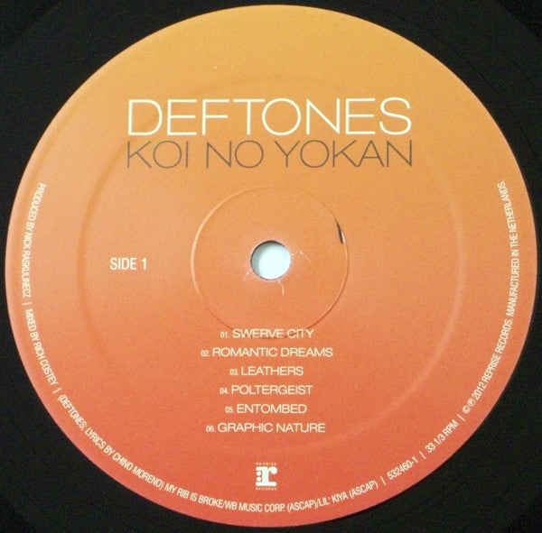 Deftones : Koi No Yokan (LP,Album)