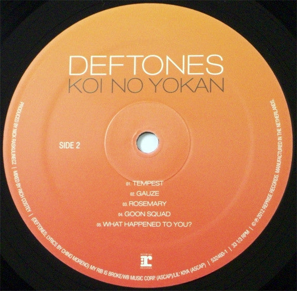 Deftones : Koi No Yokan (LP,Album)