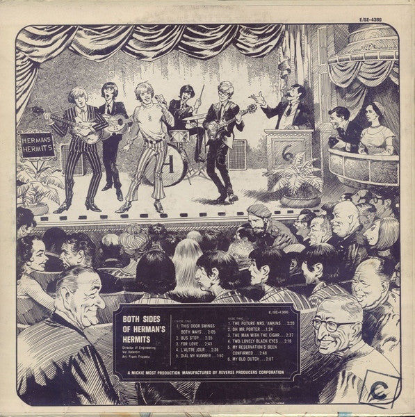 Herman's Hermits : Both Sides Of Herman's Hermits (LP,Album,Mono)