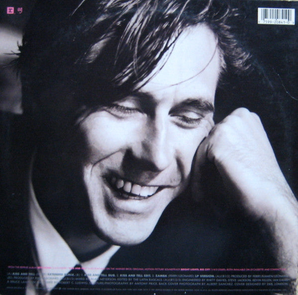 Bryan Ferry : Kiss And Tell (12",45 RPM,Maxi-Single)