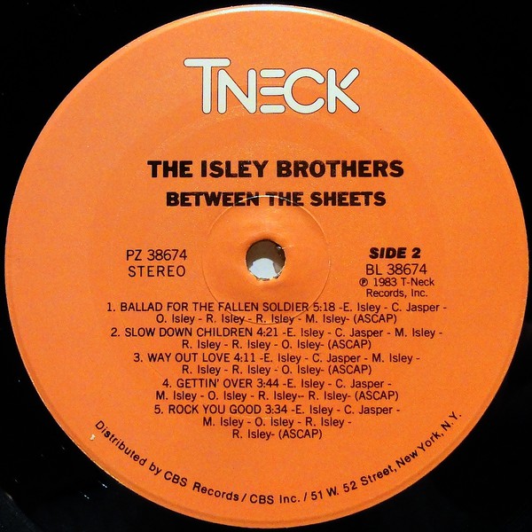 Isley Brothers, The : Between The Sheets (LP,Album,Reissue)