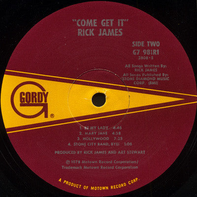 Rick James : Come Get It! (LP,Album)