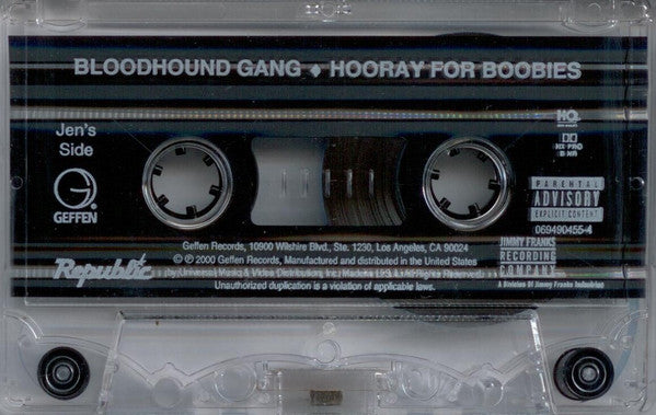 Bloodhound Gang : Hooray For Boobies (Album)