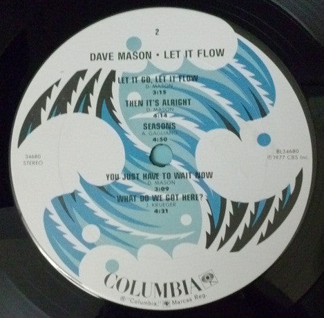 Dave Mason : Let It Flow (LP,Album)