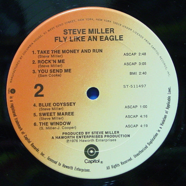 Steve Miller Band : Fly Like An Eagle ()