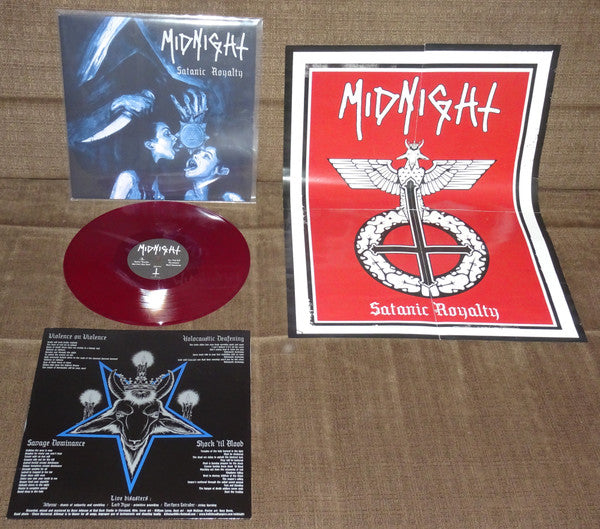 Midnight (9) : Satanic Royalty (LP,Album,Limited Edition,Repress)
