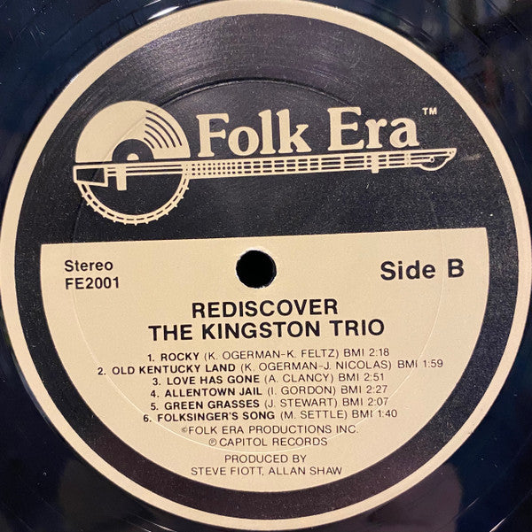 Kingston Trio : Rediscover The Kingston Trio (LP)