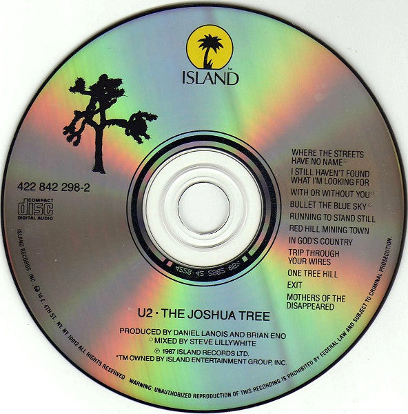 U2 : The Joshua Tree (Album,Reissue,Remastered)