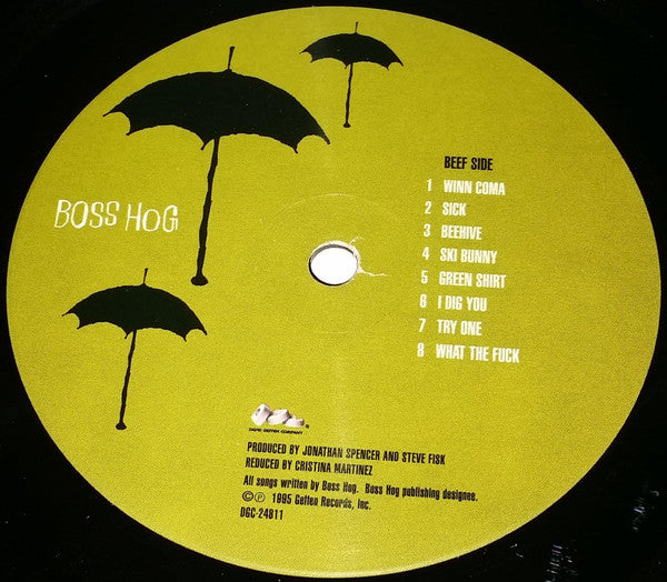 Boss Hog : Boss Hog (LP,Album)