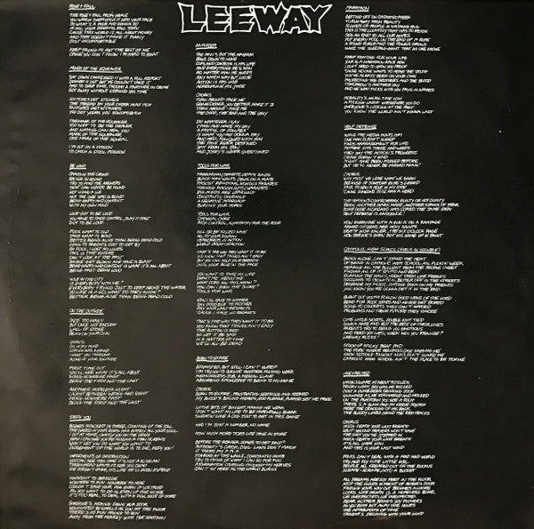 Leeway : Born To Expire (LP,Album)