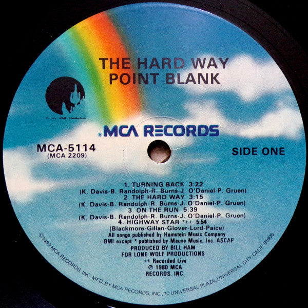 Point Blank (9) : The Hard Way (LP,Album)