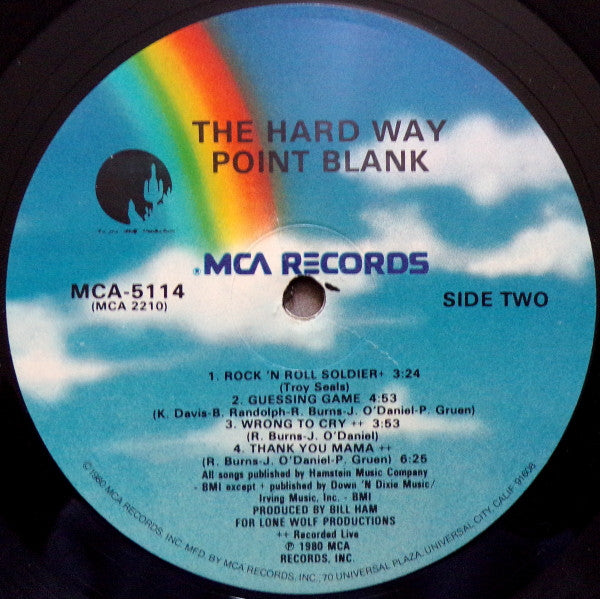 Point Blank (9) : The Hard Way (LP,Album)