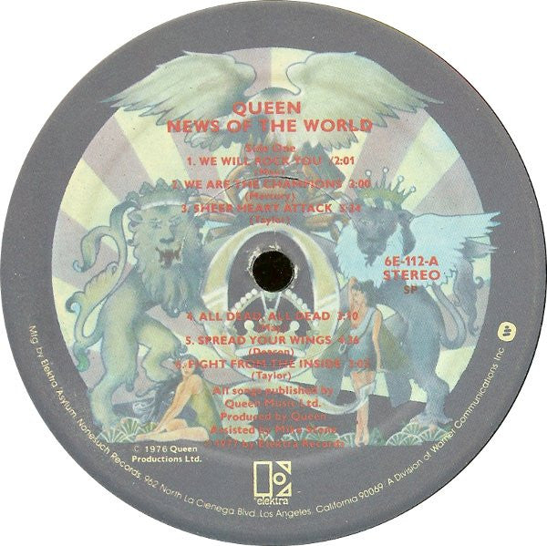 Queen : News Of The World (LP,Album)