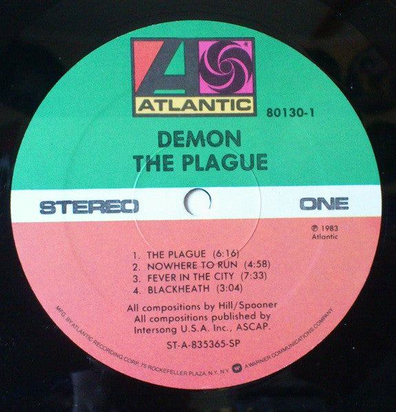 Demon (4) : The Plague (LP,Album)