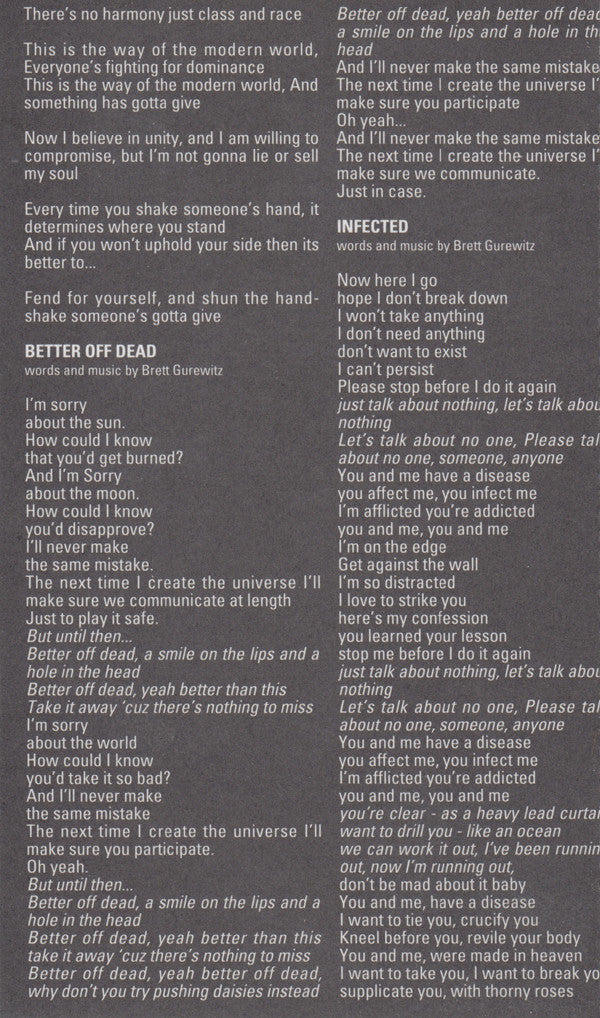Bad Religion : Stranger Than Fiction (Album)
