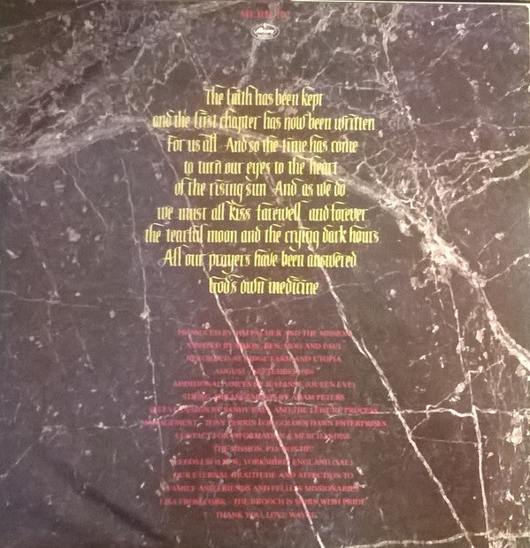 Mission, The : Gods Own Medicine (LP,Album)