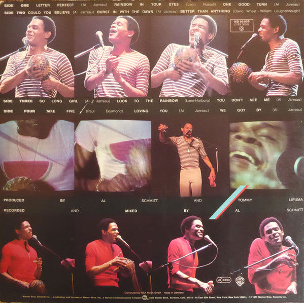 Al Jarreau : Look To The Rainbow - Live - Recorded In Europe (LP,Album)