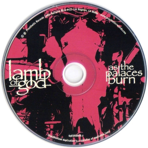 Lamb Of God : As The Palaces Burn (Album)