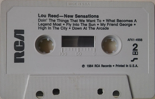 Lou Reed : New Sensations (Album)