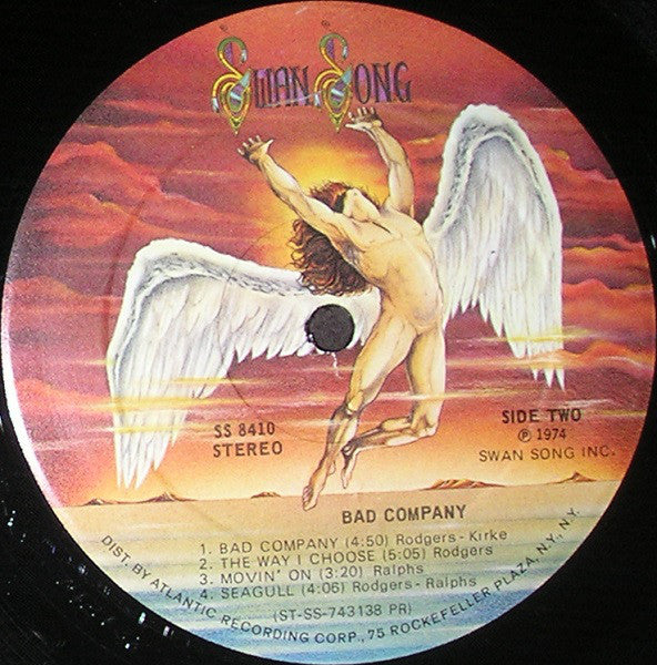 Bad Company (3) : Bad Company (LP,Album,Stereo)