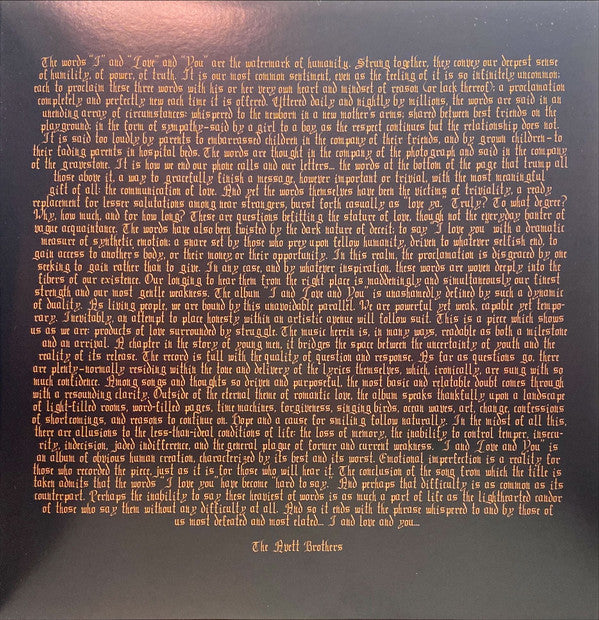 Avett Brothers, The : I And Love And You (LP,Album,Reissue)