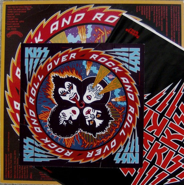 Kiss : Rock And Roll Over (LP,Album,Club Edition)
