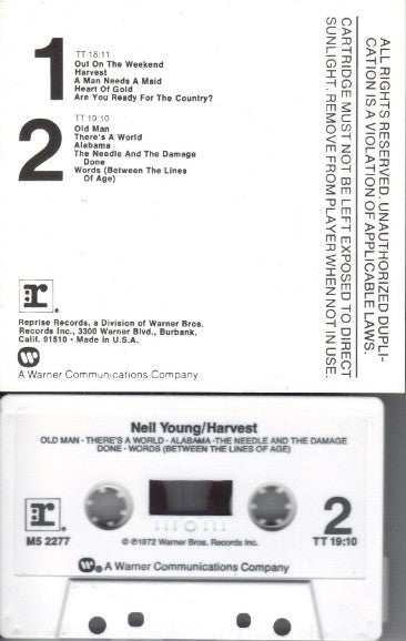 Neil Young : Harvest (Album,Reissue)