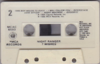 Night Ranger : 7 Wishes (Album,Club Edition)