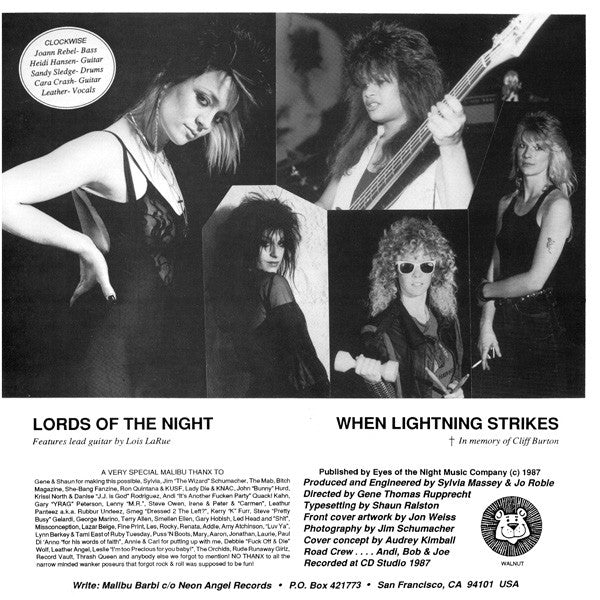 Malibu Barbi : Rude Girls (12",33 ⅓ RPM)