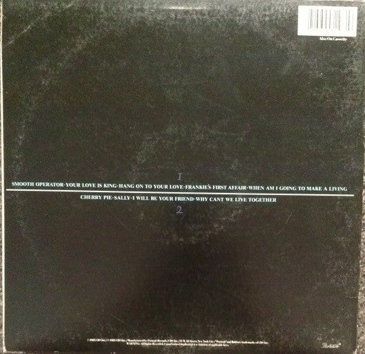 Sade : Diamond Life (LP,Album,Repress)