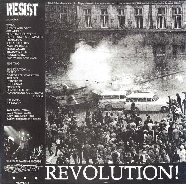 Resist (2) : The Solution... ...Revolution! (LP,Album)