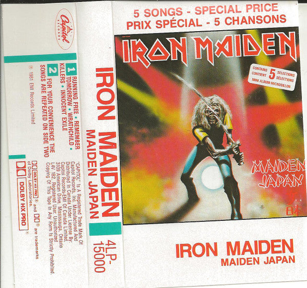 Iron Maiden : Maiden Japan (Mini-Album,Reissue)